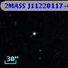 2MASS J11220117-0003018