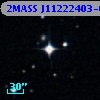 2MASS J11222403-0004007