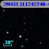 2MASS J11242740-0014383