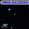 2MASS J11233374-0014537