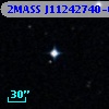 2MASS J11242740-0000129