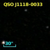 QSO J1118-0033