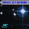 2MASS J11164806-0356544