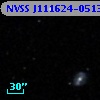 NVSS J111624-051307