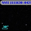 NVSS J111630-042527