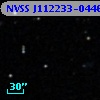 NVSS J112233-044628