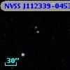 NVSS J112339-045337