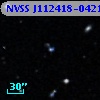 NVSS J112418-042101