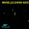 NVSS J112459-025100