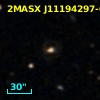 2MASX J11194297-0613517