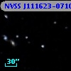 NVSS J111623-071051