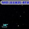 NVSS J111635-071041