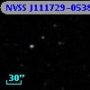 NVSS J111729-053827