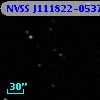 NVSS J111822-053706