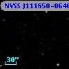 NVSS J111850-064622