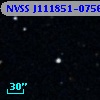 NVSS J111851-075656