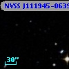 NVSS J111945-063949