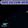 NVSS J112148-074539