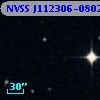 NVSS J112306-080223