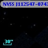 NVSS J112547-074317