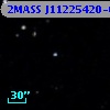 2MASS J11225420-0717136