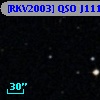 [RKV2003] QSO J1117-0838 abs 3.422