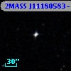 2MASS J11180583-1038244