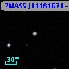 2MASS J11181671-1002131