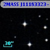 2MASS J11183323-1027118