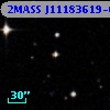 2MASS J11183619-0952159