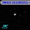 2MASS J11185551-0955213
