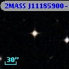2MASS J11185900-1020579