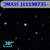 2MASS J11190735-1028230
