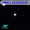 2MASS J11191542-1045564