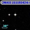 2MASS J11193424-0941468