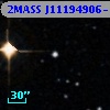 2MASS J11194906-1003257