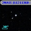 2MASS J11211360-1033124