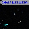 2MASS J11211826-1030375