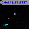 2MASS J11215737-1013487