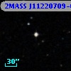 2MASS J11220709-0958105
