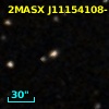 2MASX J11154108-1219443