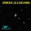 2MASX J11181486-1225348