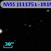 NVSS J111751-181838
