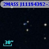 2MASS J11184382-2358375