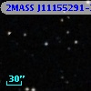 2MASS J11155291-2842093