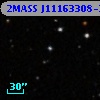 2MASS J11163308-2932106