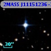 2MASS J11151236-3848279