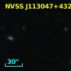 NVSS J113047+432443