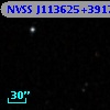 NVSS J113625+391716