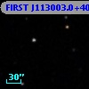 FIRST J113003.0+403902